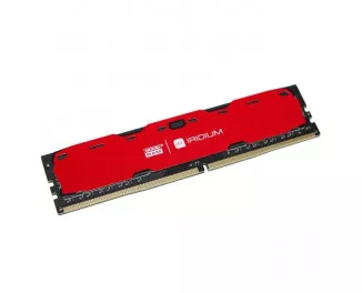 Оперативна пам'ять DDR4 8 Gb (2400 MHz) GOODRAM IRDM Black (IR-2400D464L15S/8G)
