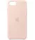 Чехол для Apple iPhone SE 2020 / 8 / 7 Silicone Case Pink sand