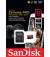 Карта памяти microSD 32Gb SanDisk Extreme Pro V30 A1 (SDSQUNC-032G-GN6MA) + SD адаптер