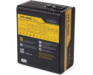 Блок живлення 650W Vinga (VPS-650G)