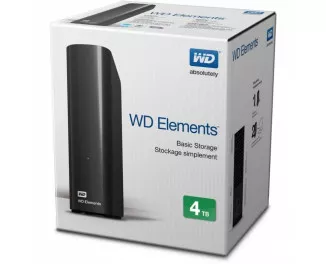Внешний жесткий диск 4 TB WD Elements Desktop (WDBG0040HBK)