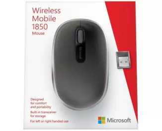 Мышь беспроводная Microsoft Mobile 1850 Black