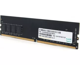 Оперативна пам'ять DDR4 4 Gb (2400 MHz) Apacer (AU04GGB24CETBGH)