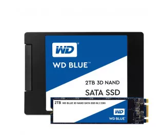 SSD накопитель 2 TB WD Blue (WDS200T2B0B)