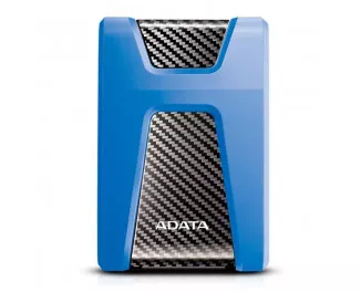 Зовнішній жорсткий диск 1TB ADATA DashDrive Durable HD650 Blue (AHD650-1TU31-CBL)