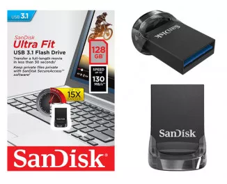 Флешка USB 3.1 128Gb SanDisk Ultra Fit (SDCZ430-128G-G46)