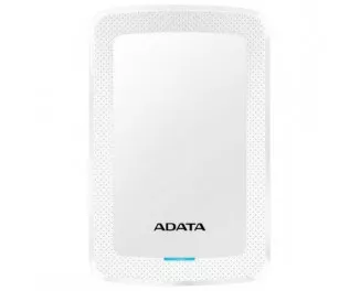 Зовнішній жорсткий диск 1 TB ADATA HV300 White (AHV300-1TU31-CWH)