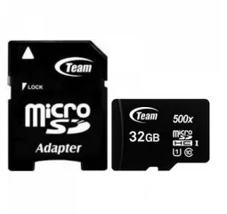Карта памяти microSD 32Gb Team (TUSDH32GCL10U03) + SD адаптер