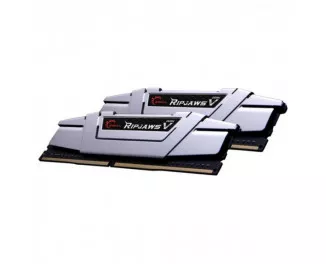 Оперативная память DDR4 16 Gb (3000 MHz) (Kit 8 Gb x 2) G.SKILL Ripjaws V Radiant Silver (F4-3000C15D-16GVS)