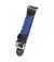 Кожаный ремешок для Apple Watch 38/40 mm Weave Buckle /Blue