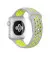 Силиконовый ремешок для Apple Watch 42/44 mm Sport Nike+ /Silver&Volt