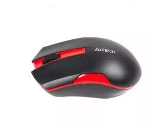 Мышь беспроводная A4Tech G3-200N Black+Red