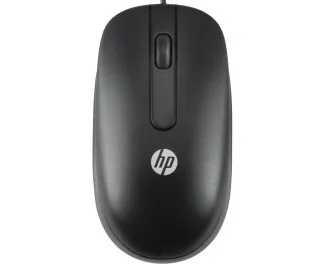 Мышь HP Optical Scroll Black (QY777AA)