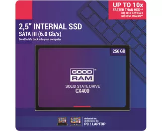 SSD накопитель 256Gb GOODRAM CX400 (SSDPR-CX400-256)