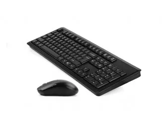 Клавиатура и мышь беспроводная A4Tech 4200N (GR-92+G3-200N) Black USB