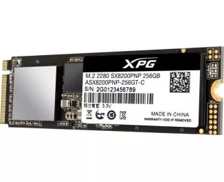 SSD накопитель 256Gb ADATA XPG SX8200 Pro (ASX8200PNP-256GT-C)
