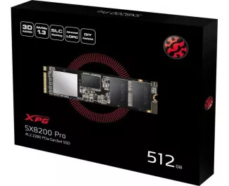 SSD накопитель 512Gb ADATA XPG SX8200 Pro (ASX8200PNP-512GT-C)