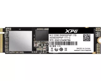 SSD накопичувач 1 TB ADATA XPG SX8200 Pro (ASX8200PNP-1TT-C)