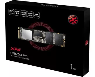 SSD накопитель 1 TB ADATA XPG SX8200 Pro (ASX8200PNP-1TT-C)
