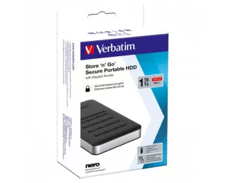 Зовнішній жорсткий диск 1 TB Verbatim Store 'n' Go Black (53401)
