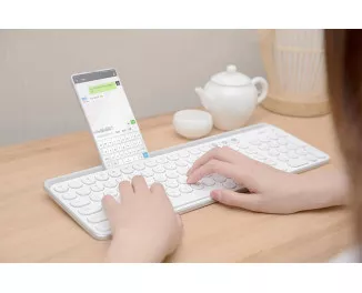 Клавіатура бездротова Xiaomi Miiiw Dual Mode (MWBK01) White
