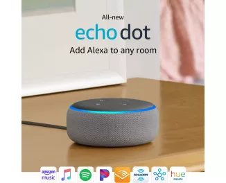 Умная колонка Amazon Echo Dot (3rd Generation) с голосовым ассистентом Amazon Alexa Sandstone