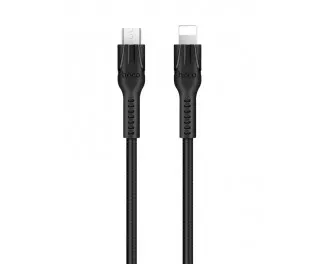 Кабель Lightning > USB Type-З hoco U31 Benay 1.2m /black