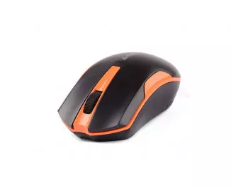 Мышь беспроводная A4Tech G3-200N Black+Orange