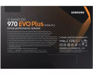 SSD накопичувач 250Gb Samsung 970 EVO PLUS (MZ-V7S250BW)