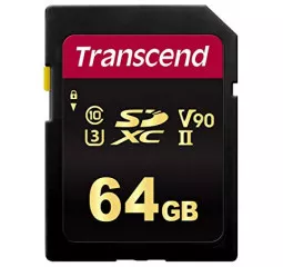 Карта памяти SD 64Gb Transcend UHS-II 700S (TS64GSDC700S)