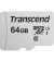 Карта памяти microSD 64Gb Transcend UHS-I 300S (TS64GUSD300S-A) + SD адаптер