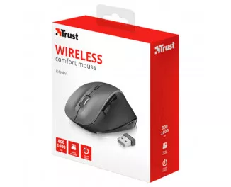 Мышь беспроводная Trust Ravan Wireless Mouse (22878)