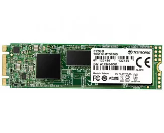 SSD накопичувач 512Gb Transcend MTS830S (TS512GMTS830S)