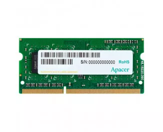 Пам'ять для ноутбука SO-DIMM DDR3 8 Gb (1600 MHz) Apacer (DV.08G2K.KAM)