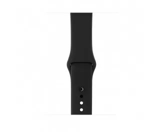 Смарт-часы Apple Watch Series 3 GPS 38mm Space Gray Aluminium Case with Black Sport Band (MTF02)