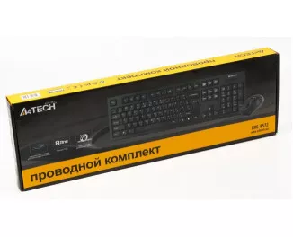 Клавиатура и мышь A4Tech KRS-8572 USB Black