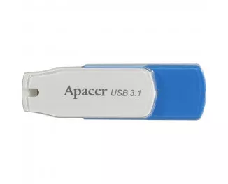 Флешка USB 3.1 64Gb Apacer AH357 Blue/White (AP64GAH357U-1)