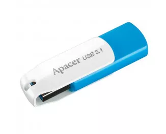 Флешка USB 3.1 64Gb Apacer AH357 Blue/White (AP64GAH357U-1)