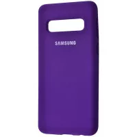 Чехол для смартфона Samsung Galaxy S10  Silicone Cover /purple