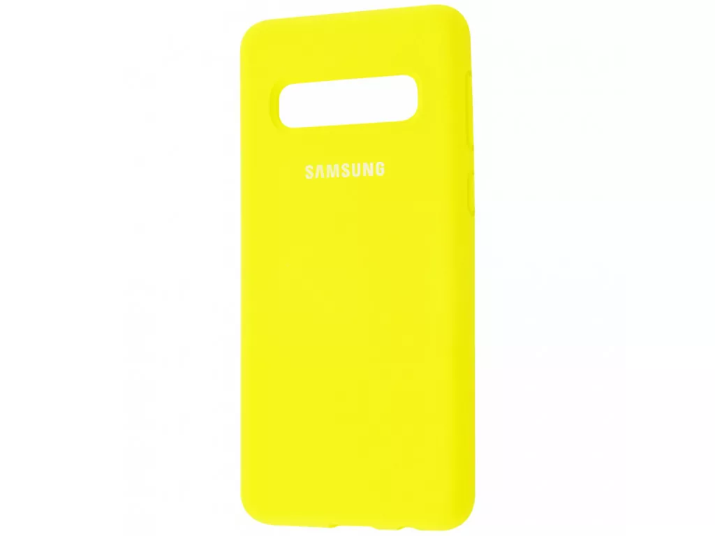 Чехол для смартфона Samsung Galaxy S10  Silicone Cover /yellow