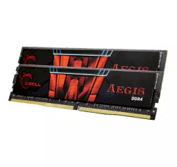 Оперативна пам'ять DDR4 16 Gb (2666 MHz) (Kit 8 Gb x 2) G.SKILL Aegis (F4-2666C19D-16GIS)