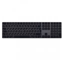 Клавиатура Apple Magic Keyboard с цифровой панелью, русская раскладка Space Gray (MRMH2RS/A)