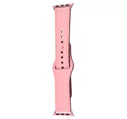 Шкіряний ремінець для Apple Watch 38/40 mm Colourful Leather Pink