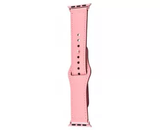 Кожаный ремешок для Apple Watch 38/40 mm Colourful Leather Pink