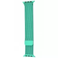 Металлический ремешок для Apple Watch 44/45/46 mm Milanese Loop Mint Green