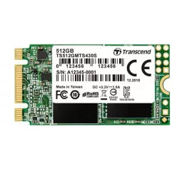 SSD накопитель 512Gb Transcend MTS430S M.2 2242 (TS512GMTS430S)