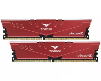 Оперативная память DDR4 16 Gb (3200 MHz) (Kit 8 Gb x 2) Team T-Force Vulcan Z Red (TLZRD416G3200HC16CDC01)