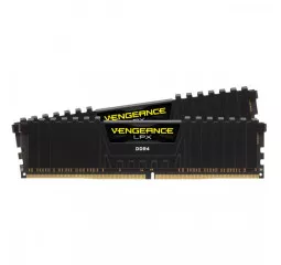 Оперативна пам'ять DDR4 16 Gb (3600 MHz) (Kit 8 Gb x 2) Corsair Vengeance LPX Black (CMK16GX4M2D3600C18)
