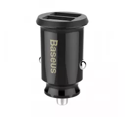 Автомобильное зарядное устройство Baseus Grain 3.1A 2USB (CCALL-ML01) Black