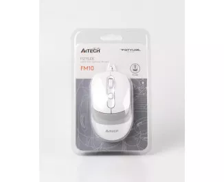 Миша A4Tech FM10 White USB